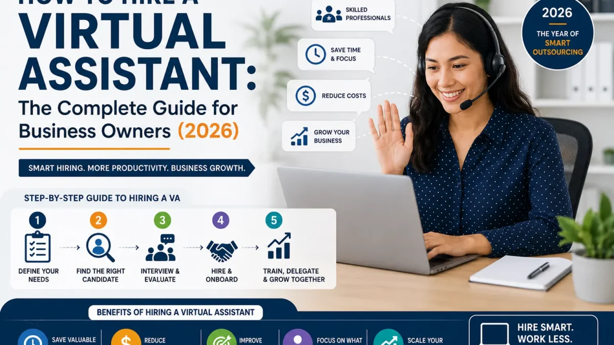 Icon for "How to Hire a Virtual Assistant: The Complete Guide